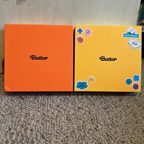BTS Butter cds, both peach and yellow boxes included. - Picture 5 of 7
